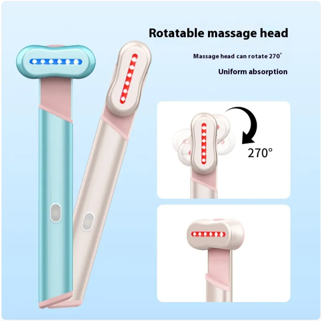 4-Color LED Eye Massager - Haven & Hearth